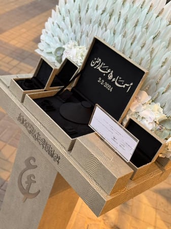 تقديم شبكة عروس بتنسيق مميز