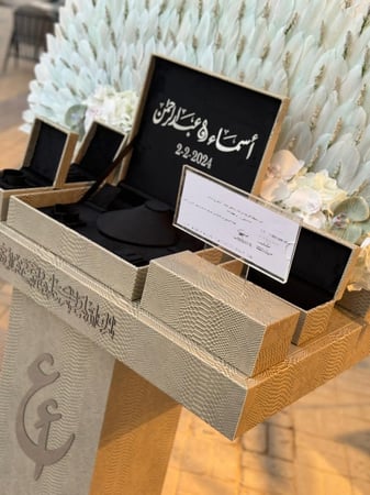 تقديم شبكة عروس بتنسيق مميز