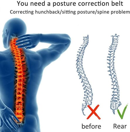 حزام مصحح وضعية الظهر