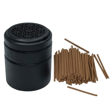 مبخرة سيارة + بكت 100 عود فيتنامي 4سم