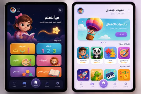 تاب اطفال 7 بوصة اندرويد مقاوم للصدمات  والكسر SMART WIFI KIDS TABLET