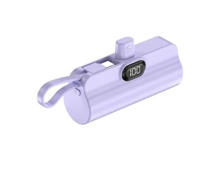 باوربنك ايفون لايتينج صغير الحجم بقوة 5000 ملي امبير م/DX412 ماركة دينكس