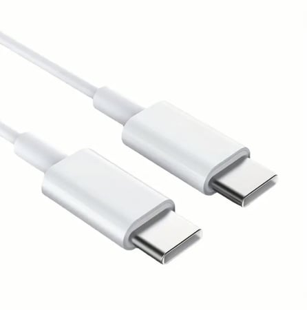 كيبل سلك ايفون 15 منفذ تايب سي حاسبات العرب اصلي-ضمان سنتين