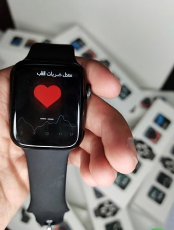 العرض الاقوى ساعةhw22 اخر اصدار وسماعة شبيهة ابل برو