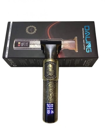 ماكينة حلاقة للرجال وتشذيب الشعر شاشة رقمية