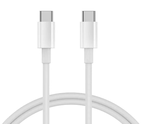 كيبل سلك ايفون 15 منفذ تايب سي حاسبات العرب اصلي-ضمان سنتين