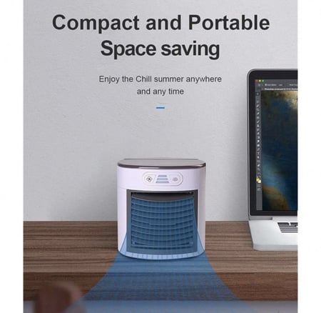 مبرد هواء مكتبي متنقل مربع من DLC