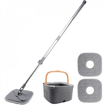 ممسحة الارضيات الذكية لجميع انواع الارضيات مع دلو مبتكر يفصل الماء