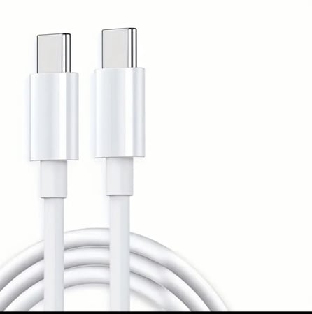 كيبل سلك ايفون 15 منفذ تايب سي حاسبات العرب اصلي-ضمان سنتين