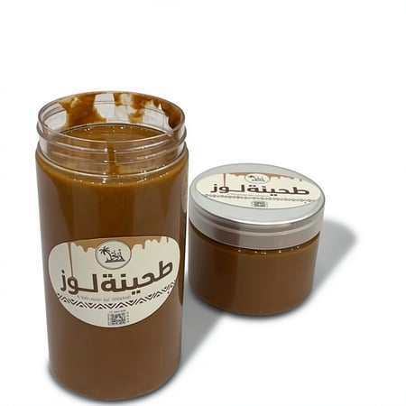 طحينة لوز طبيعي