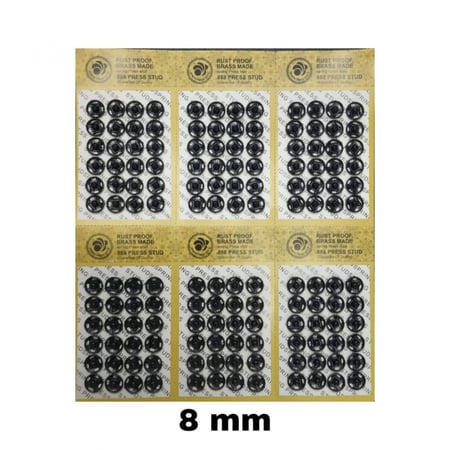 أزرار عباية طقطق مقاس 8 ملم