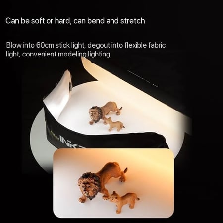 كشاف البالون المحمول للتخييم قابل للنفخ مع بطارية وشاشة رقمية