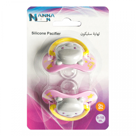 ننا لهاية أطفال بشكل دب 2 حبة