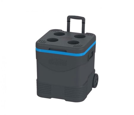 مبرد بعجلات للنزهات سعة 30 لتراً أسود 30لتر