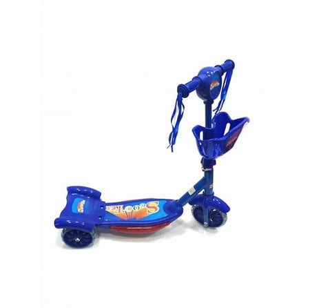 سكوتر دراجة اطفال ثلاثية وردي ازرق اخضر Kids Tricycle Scooter Bike