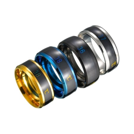 خاتم ذكي لقياس درجة الحرارة