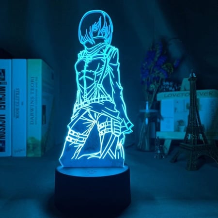انمي الهجوم على العمالقة شخصية ميكاسا اكرمان ليفاي