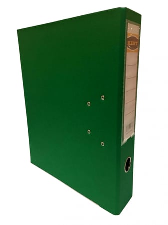 ملف افرنجي بلاستيك,لون اخضر (حلقتين)