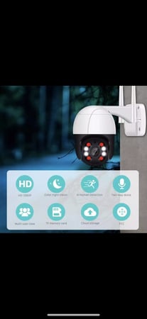 كاميرا مراقبة خارجية لاسلكية صوت وصورة