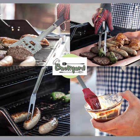 طقم ادوات الشواء