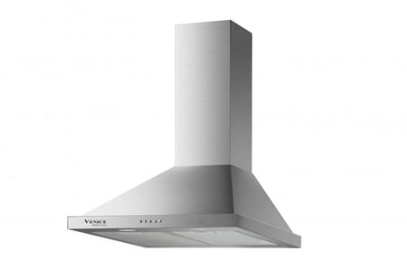 VENICE شفاط مطبخ60سم هرمي ماطور المنيوم قوة الشفط 1200 ايطالي