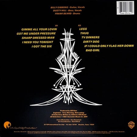 ZZ Top ‎- Eliminator