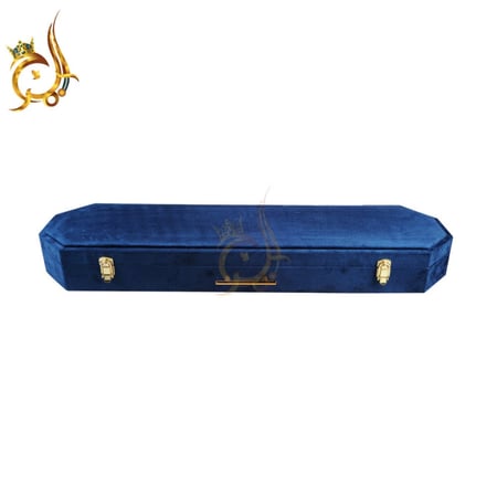 سيف فيروزي فاخر – شغل يدوي متقن مع بوكس مخملي كحلي أنيق