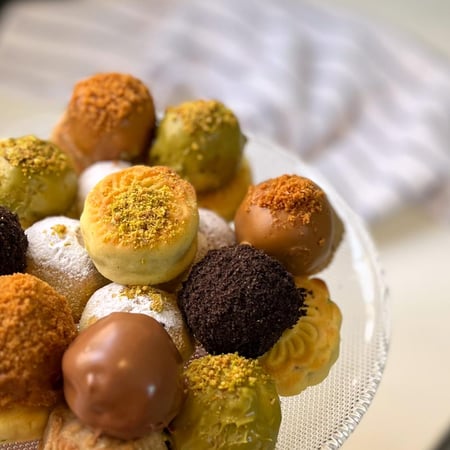 دورة مشروع المعمول + هدية ( صنع التارت)