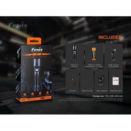 FENIX C7 3000LUMIN كشاف