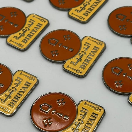 استيكر الدرعية دائري