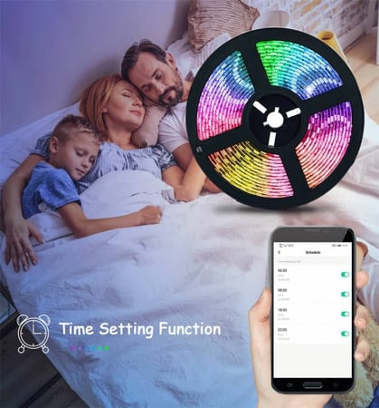 شريط اضاءة ذكي 5 متر