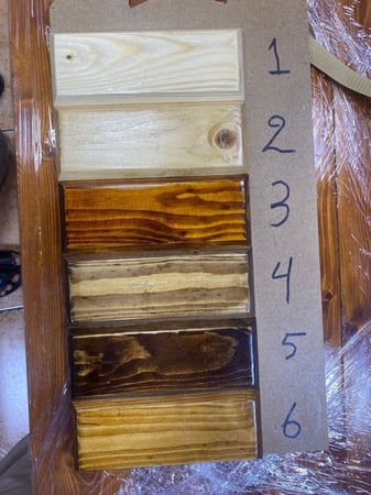 جلسة خشب 7 اشخاص تصميم ماربيل