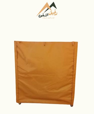 دولاب تخزين كبير كوري اربع رفوف بني