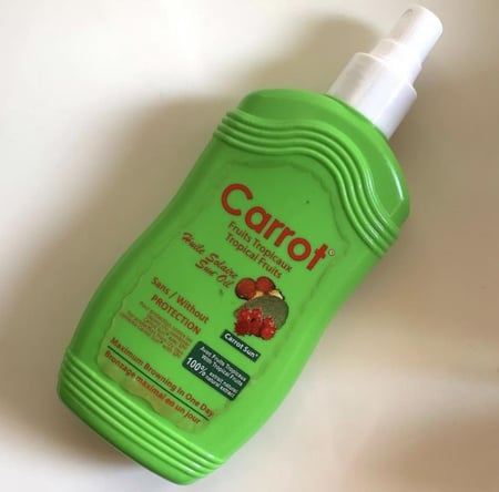 زيت بخاخ كاروت صن الفواكه الاستوائية 200 مل