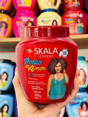 كريم شعر بوتاو دو أمور لوف بوت للشعر التالف من سكالا