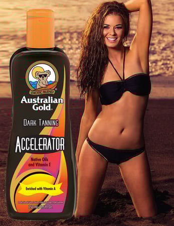 لوشن استراليان قولد تان Australian Gold Dark Tanning Accelerator Lotion