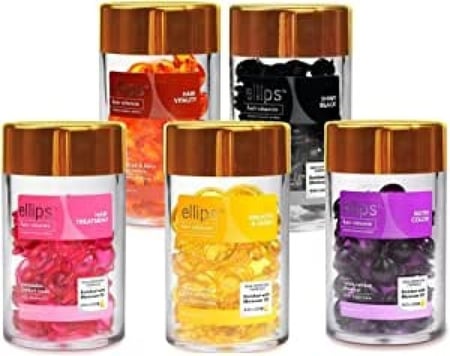 كبسولات الشعر ellips  البرتقالية