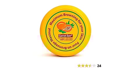 Papaya Cream 350ml كريم البابايا للتسمير مثالي للبشره الفاتحه الصعبه