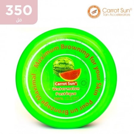 Watermelon Cream 350ml كريم تان البطيخ / دهنية / جافة / معرضة لحب الشباب / حساسة