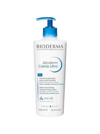 كريم بيوديرما أتوديرم ألترا Bioderma Atoderm Crème Ultra لترطيب وتغذية