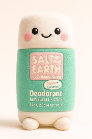 بخاخ مزيل العرق الطبيعي من سولت أوف ذا إيرث 100 مل – روائح متعددة (بحر وجوز الهند، بطيخ وخيار، عنبر وخشب الصندل، بدون عطر)