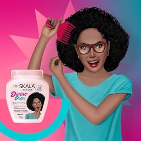 Skala Expert Divino Potão Cream – كريم سكالا للشعر الكيرلي والكثيف 1000g