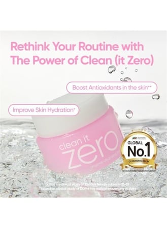 Clean It Zero Cleansing Balm Original  مزيل مكياج بتركيبة نباتية مغذي
