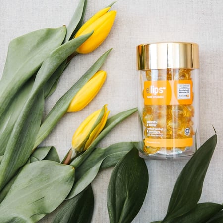 كبسولات الشعر ellips  البرتقالية