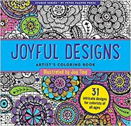 joyful designs coloring book