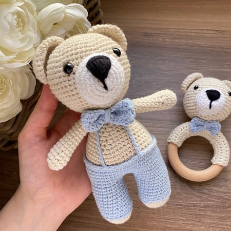 دمية كروشيه دب