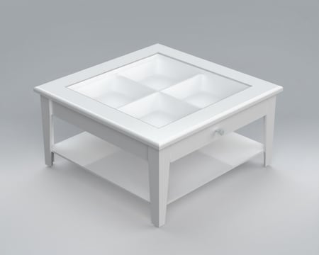 طاولة ضيافة صندوقية