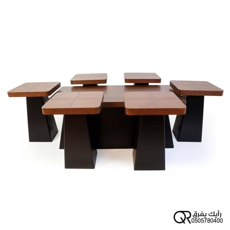 طاولات قهوة عصرية مربع 6+1