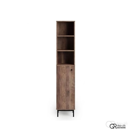 دولاب من خشب الميلامين و قاعدة من الحديد