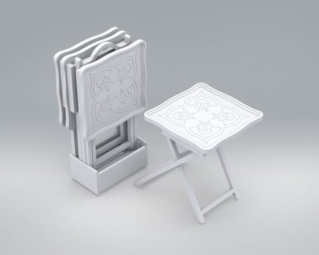 طاولة خدمة شنطة تركي